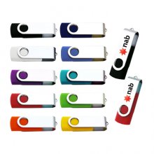U07 Colour Swivel Flash USB