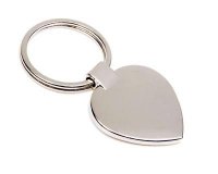 PP-K20 Heart Shaped Metal Promo Keyring PP-K20 Heart Shaped Metal Promo Keyring