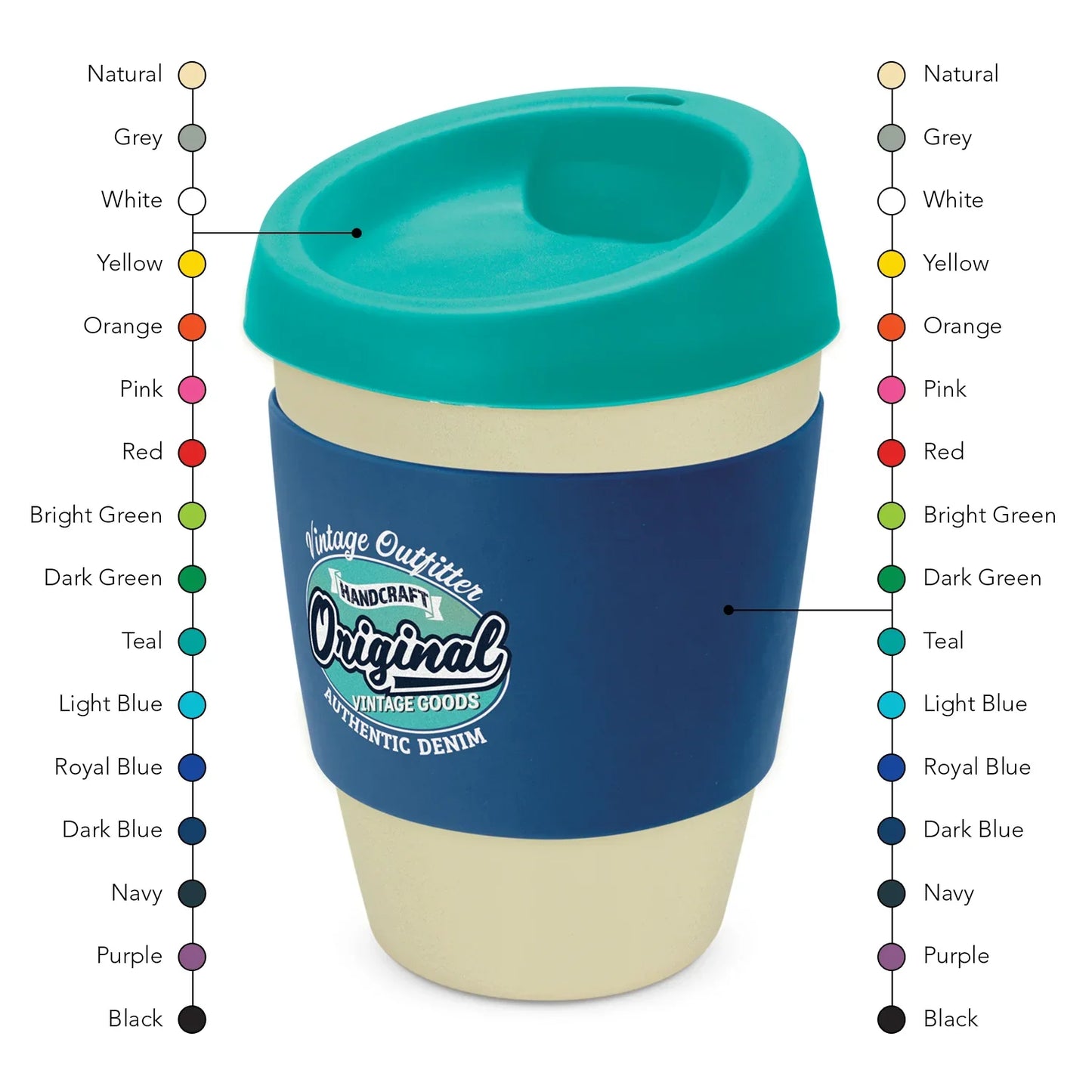 Metro Cup Bamboo - PrintaPromo