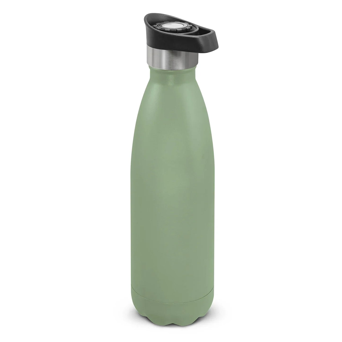 Mirage Powder Coated Vacuum Bottle - Push Button Lid - PrintaPromo