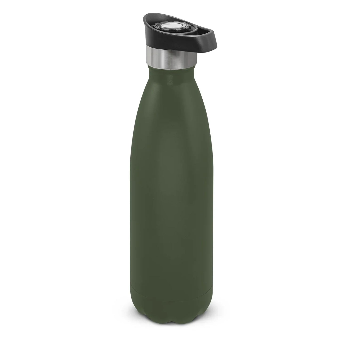 Mirage Powder Coated Vacuum Bottle - Push Button Lid - PrintaPromo