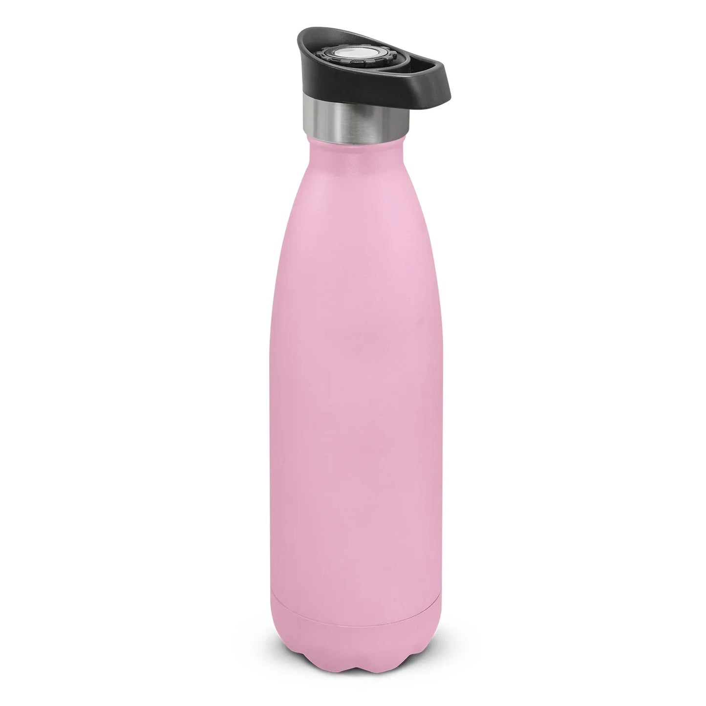 Mirage Powder Coated Vacuum Bottle - Push Button Lid - PrintaPromo