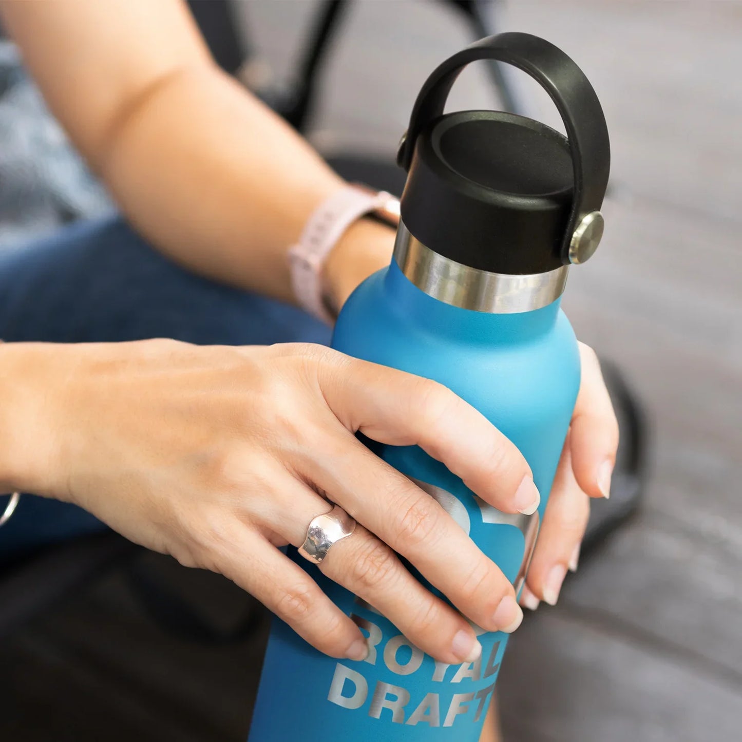 Nomad Vacuum Bottle - Carry Lid - PrintaPromo
