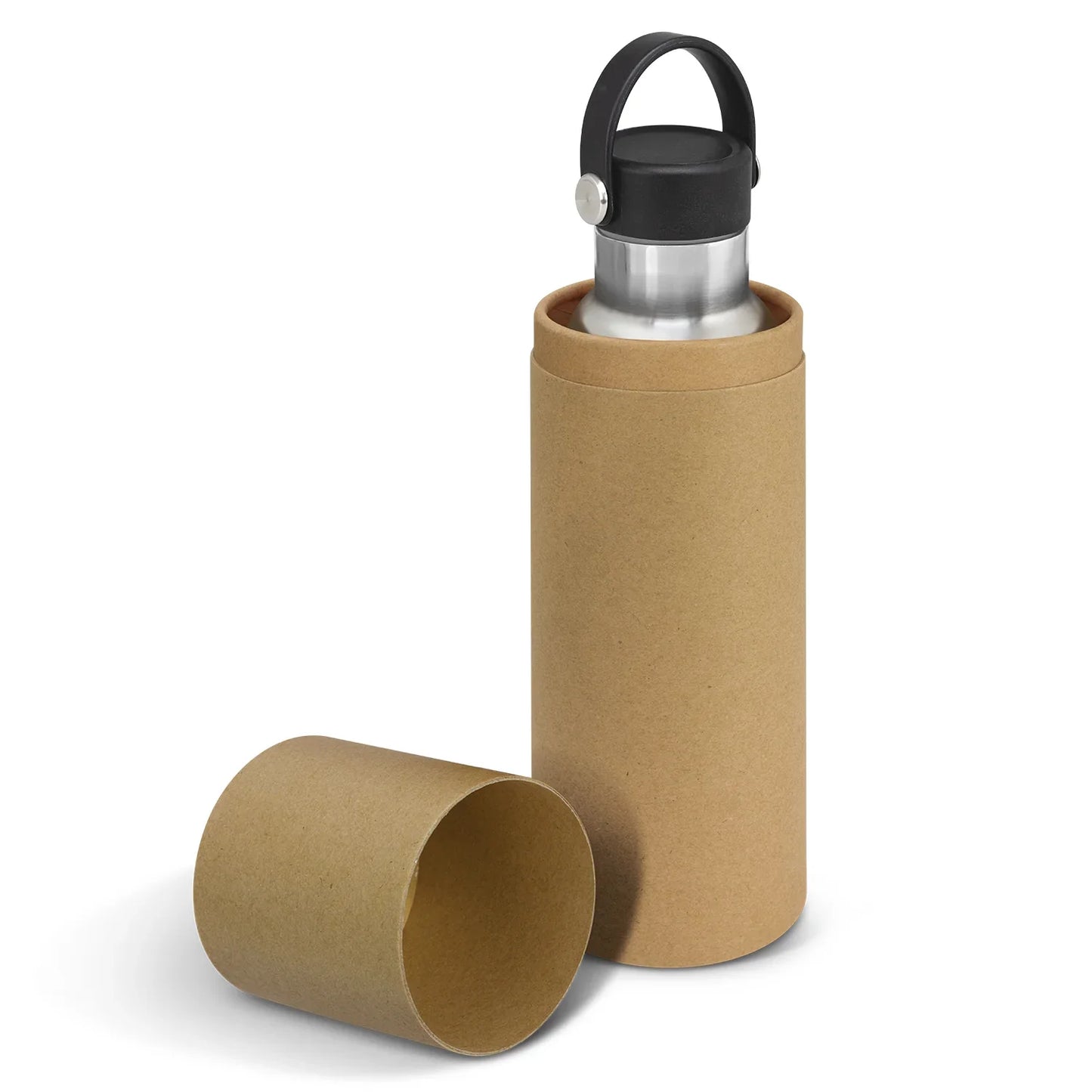 Nomad Vacuum Bottle Stainless - Carry Lid - PrintaPromo