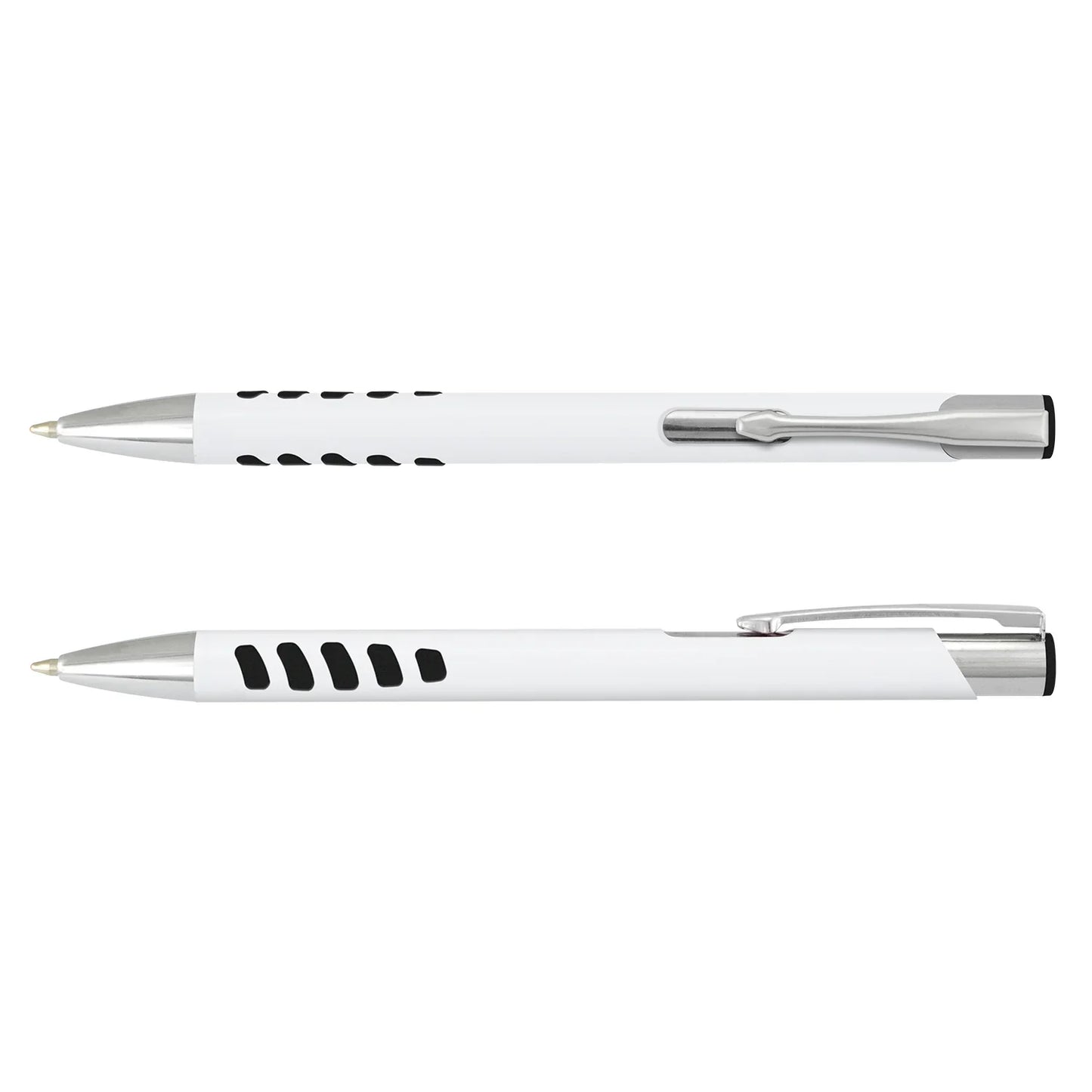 Panama Grip Pen - White Barrel - PrintaPromo