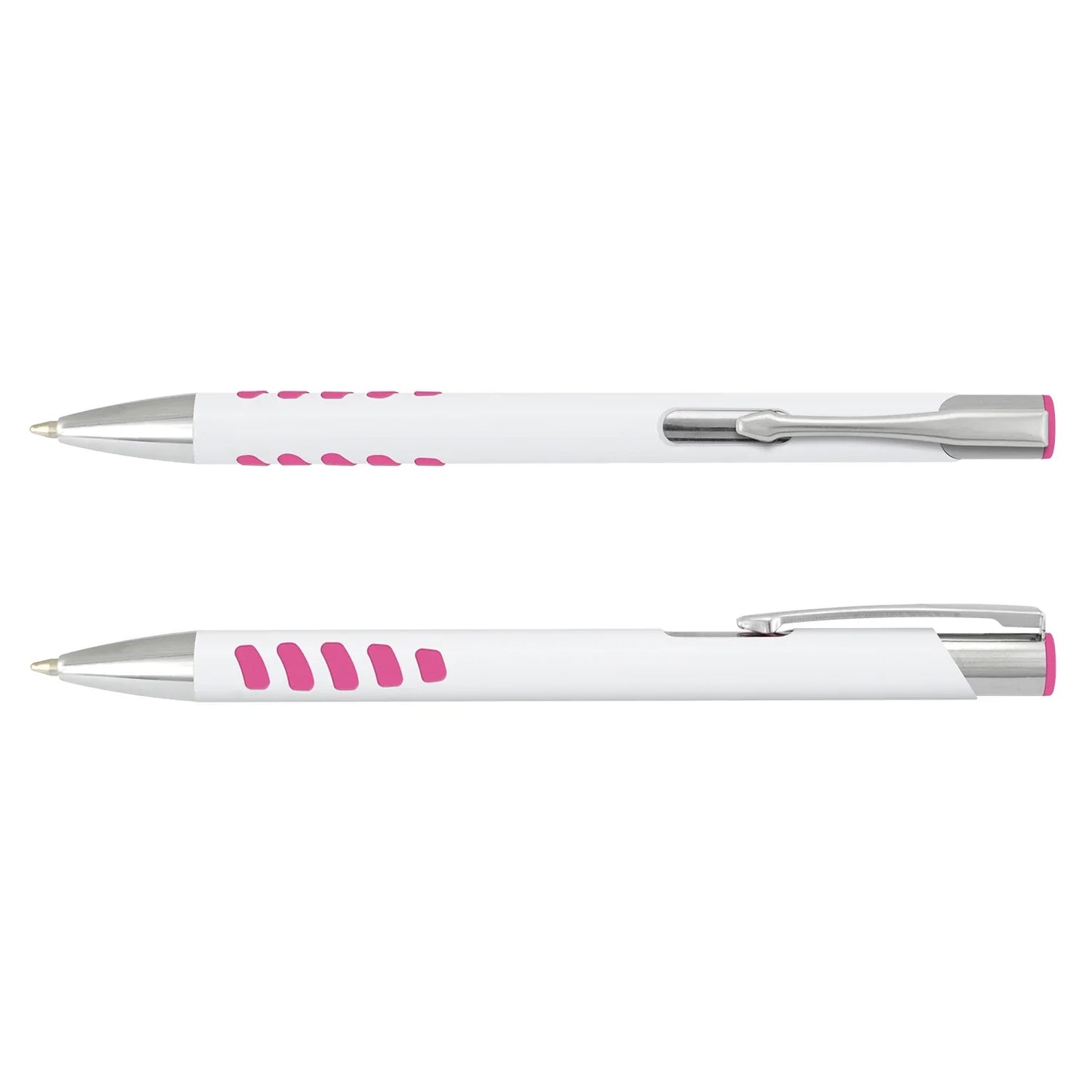 Panama Grip Pen - White Barrel - PrintaPromo