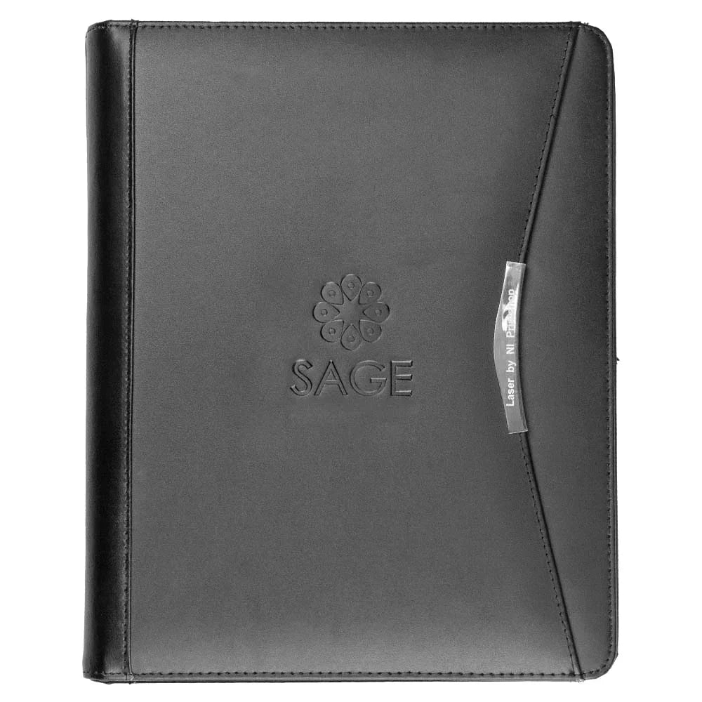 The Windsor A4 Bonded Leather Compendium - PrintaPromo