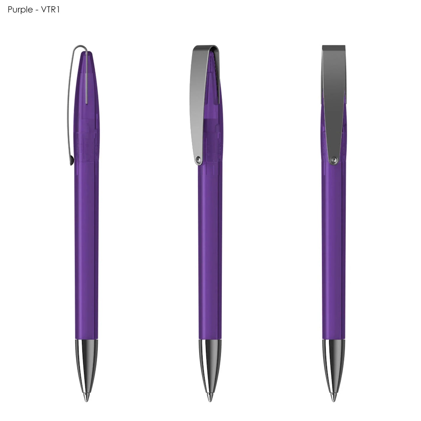 Cobra MM Transparent Euro Pen - PrintaPromo