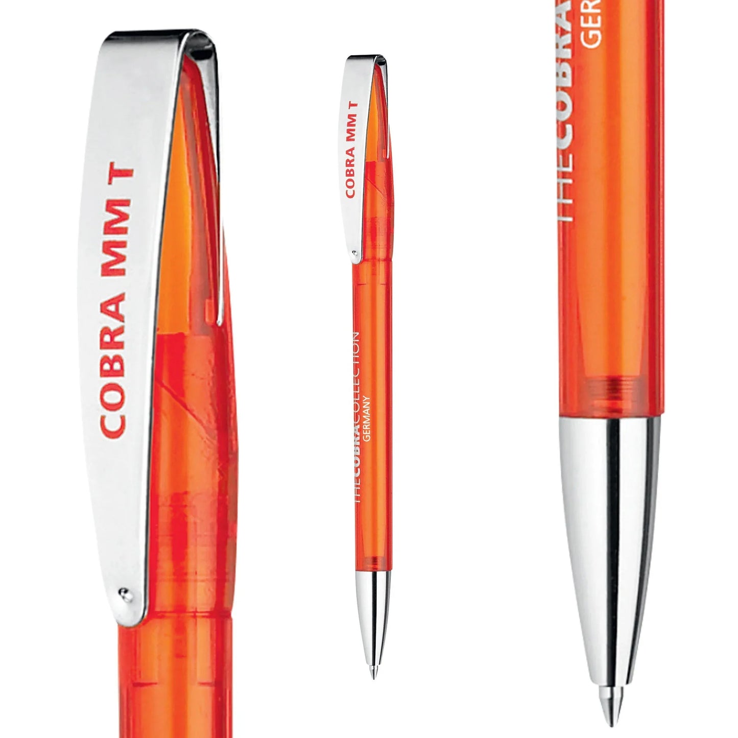 Cobra MM Transparent Euro Pen - PrintaPromo