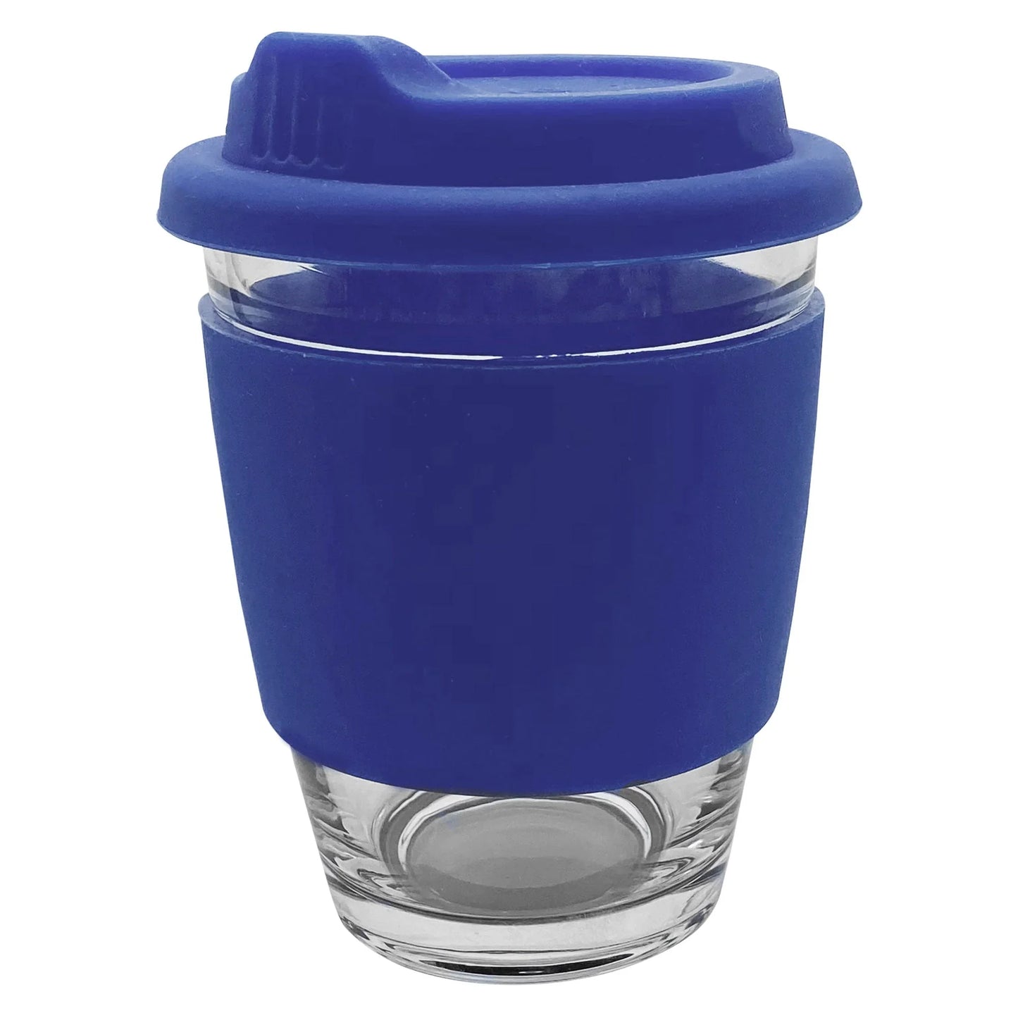 Carlo Glass Coffee Cup - Silicone - PrintaPromo