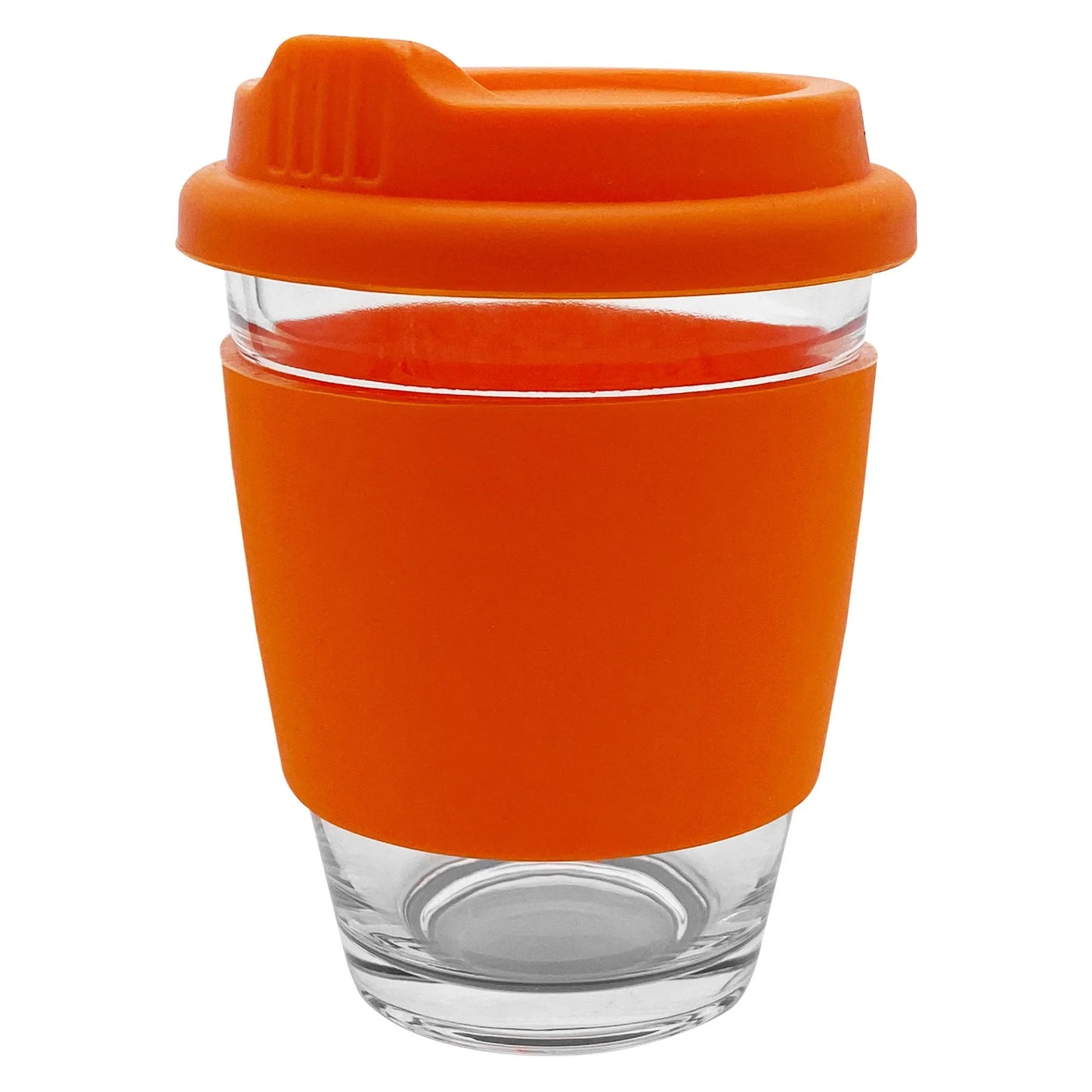 Carlo Glass Coffee Cup - Silicone - PrintaPromo