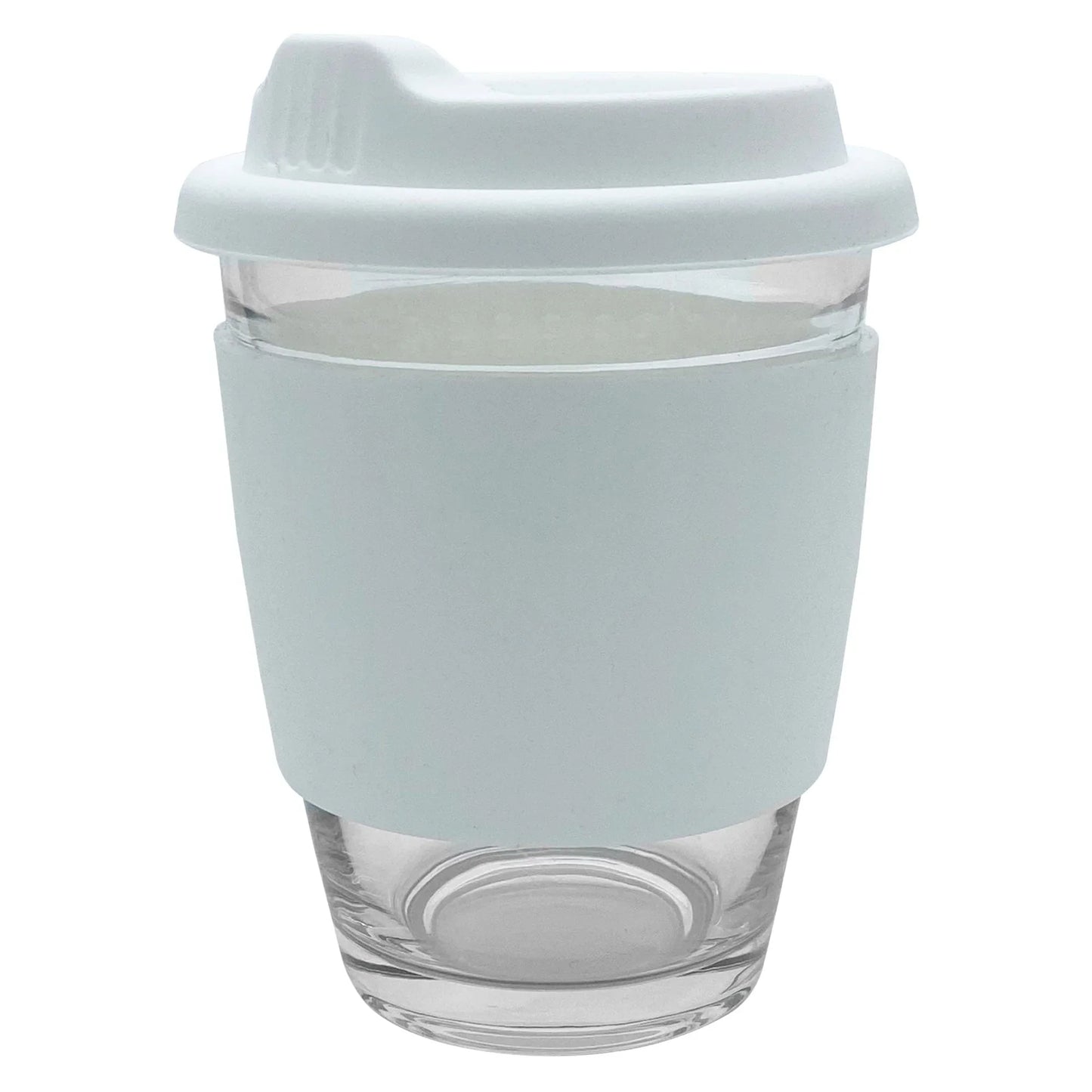Carlo Glass Coffee Cup - Silicone - PrintaPromo