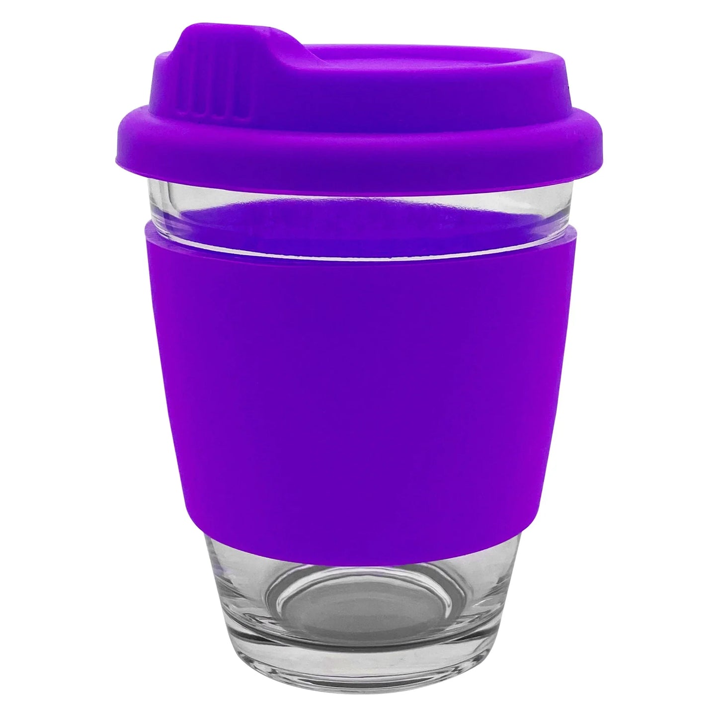 Carlo Glass Coffee Cup - Silicone - PrintaPromo