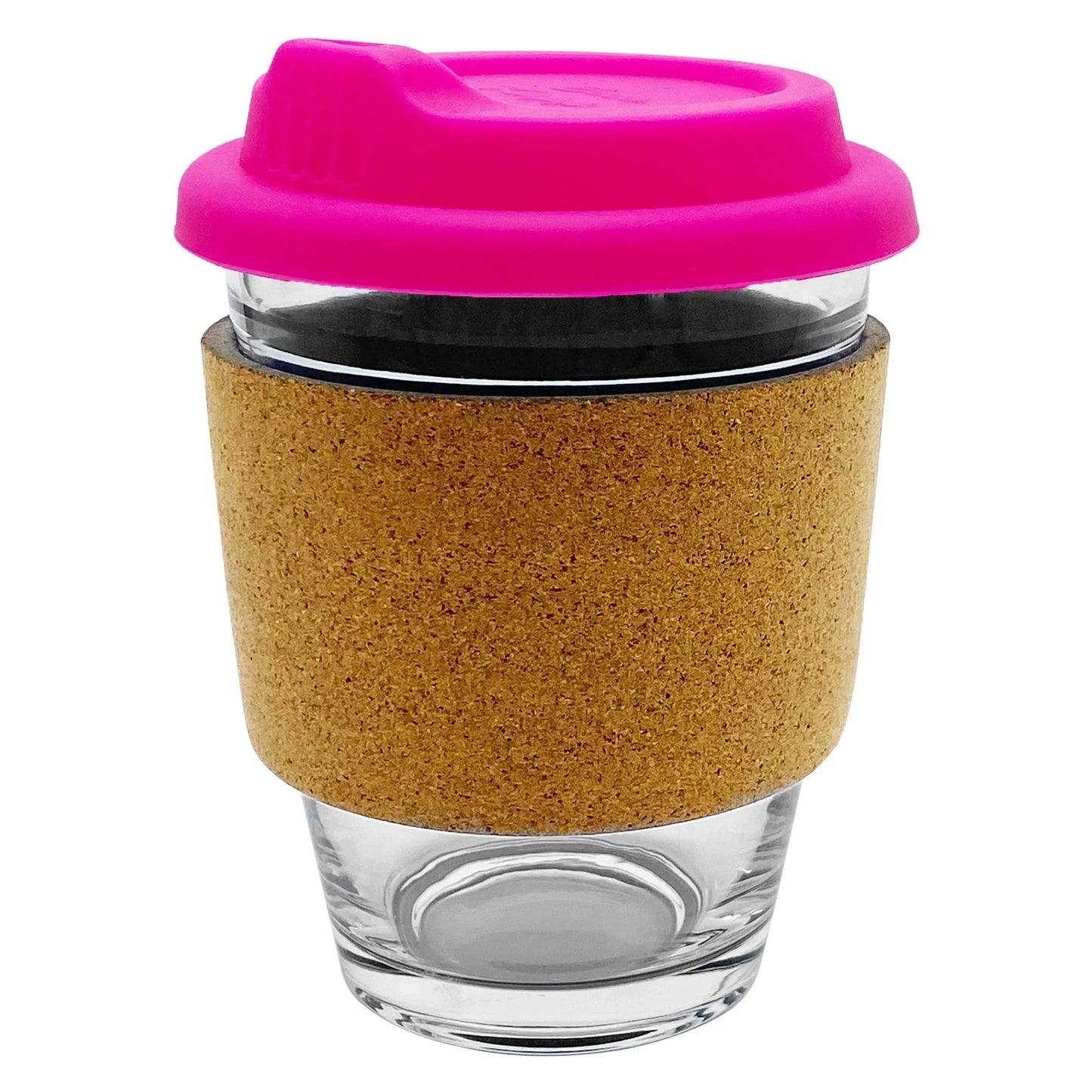 Carlo Glass Coffee Cup - Cork - PrintaPromo