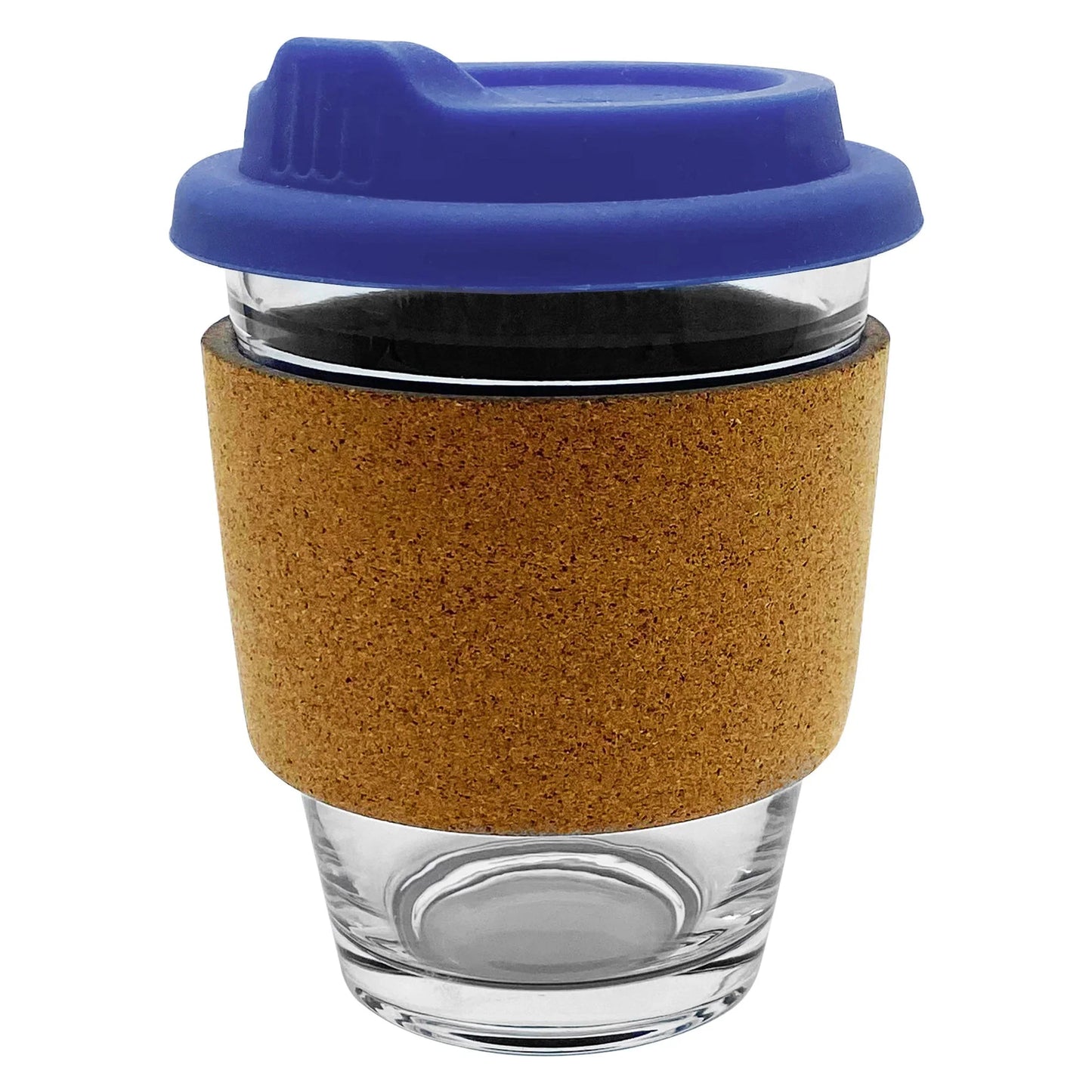 Carlo Glass Coffee Cup - Cork - PrintaPromo