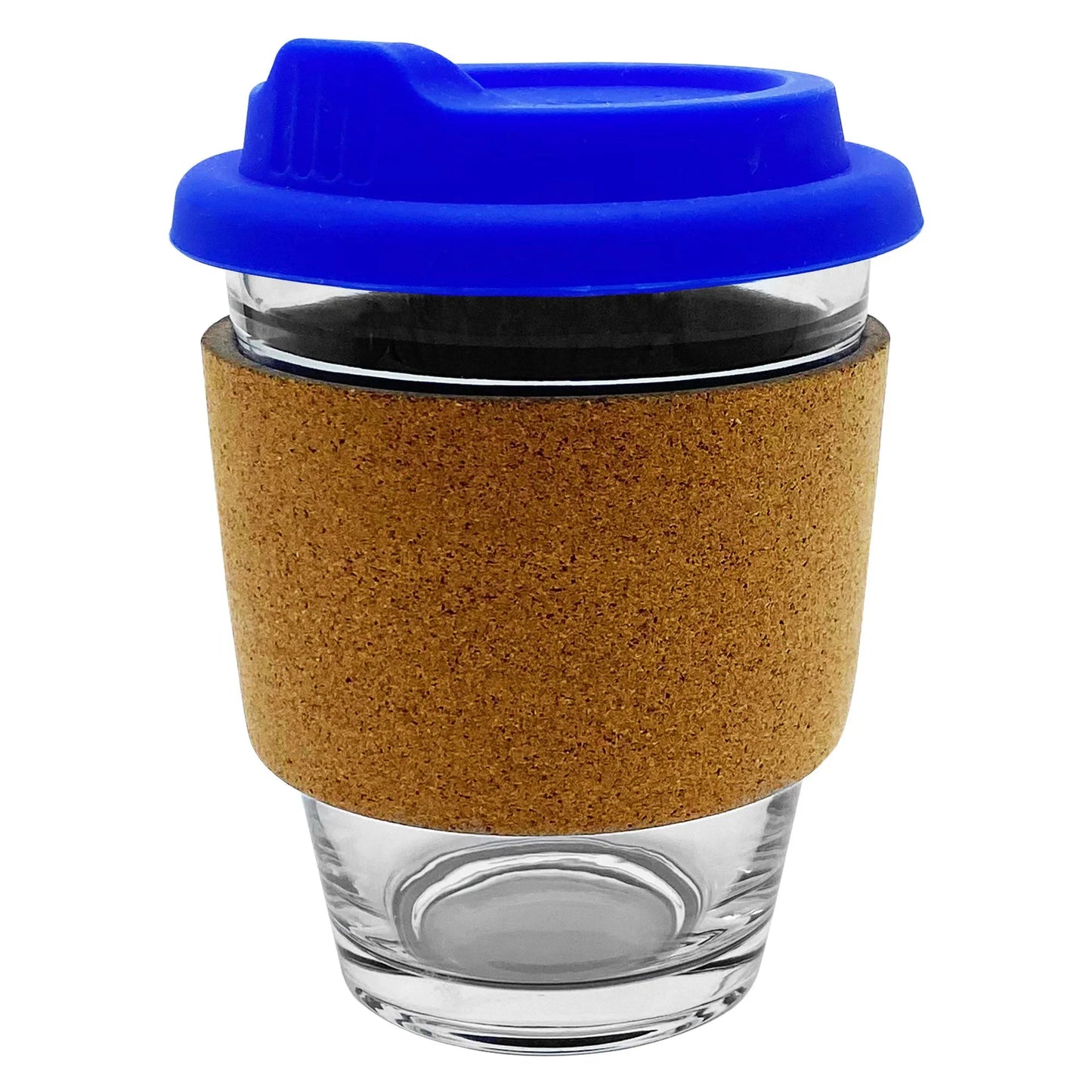 Carlo Glass Coffee Cup - Cork - PrintaPromo
