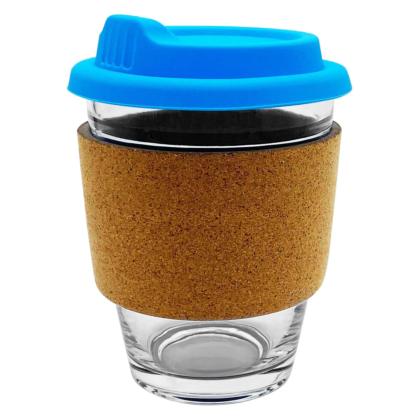 Carlo Glass Coffee Cup - Cork - PrintaPromo