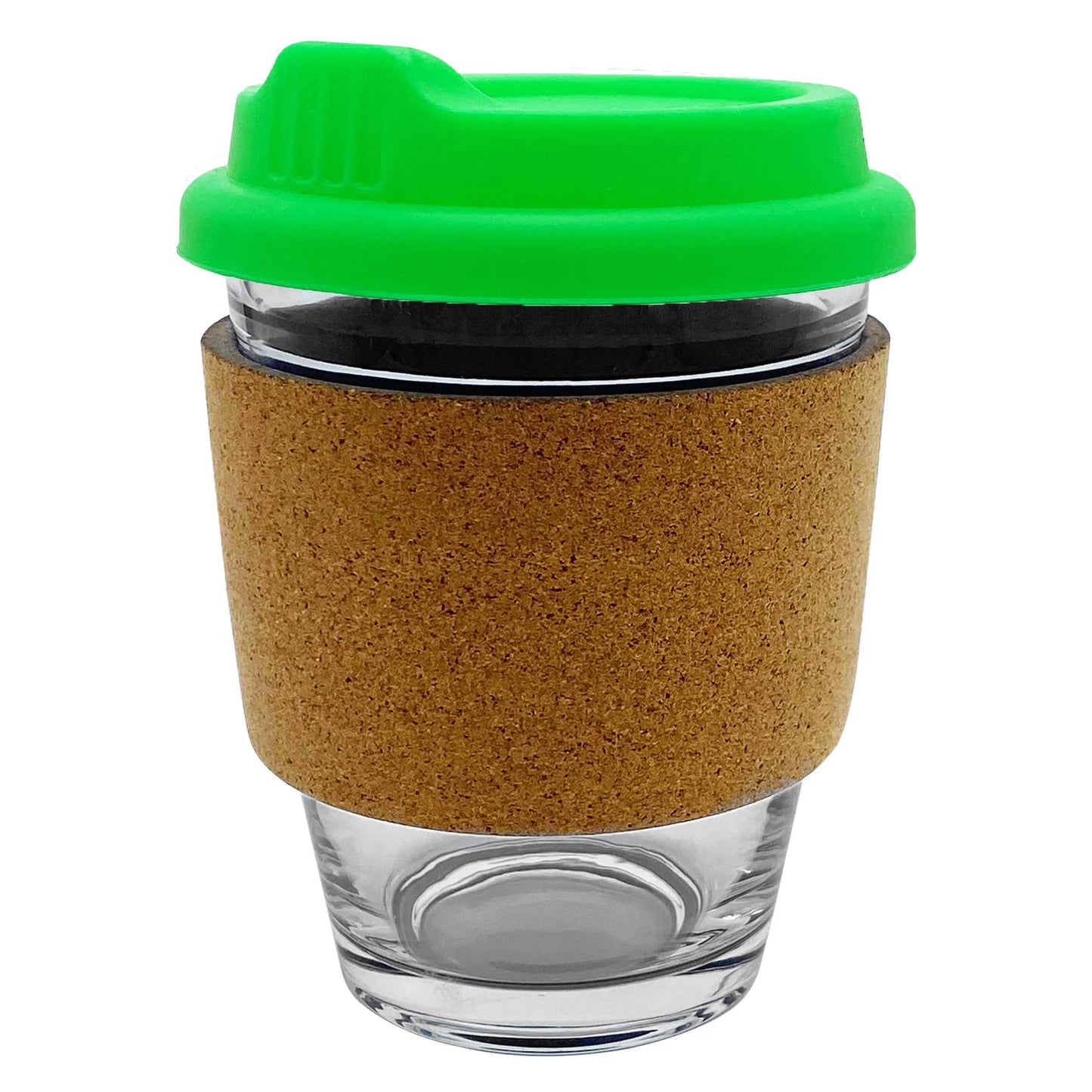 Carlo Glass Coffee Cup - Cork - PrintaPromo