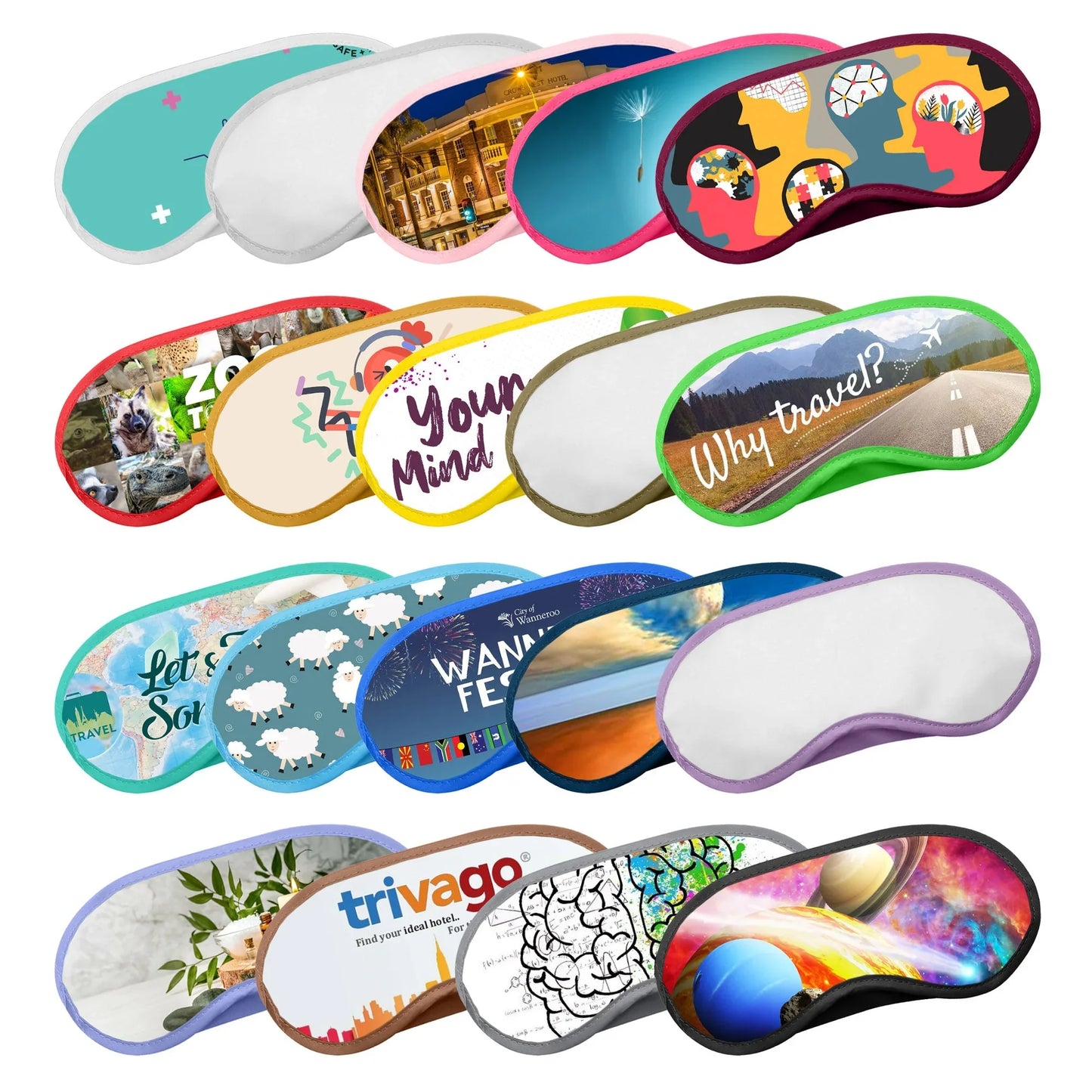 Moonlight Sleep Eye Mask - PrintaPromo