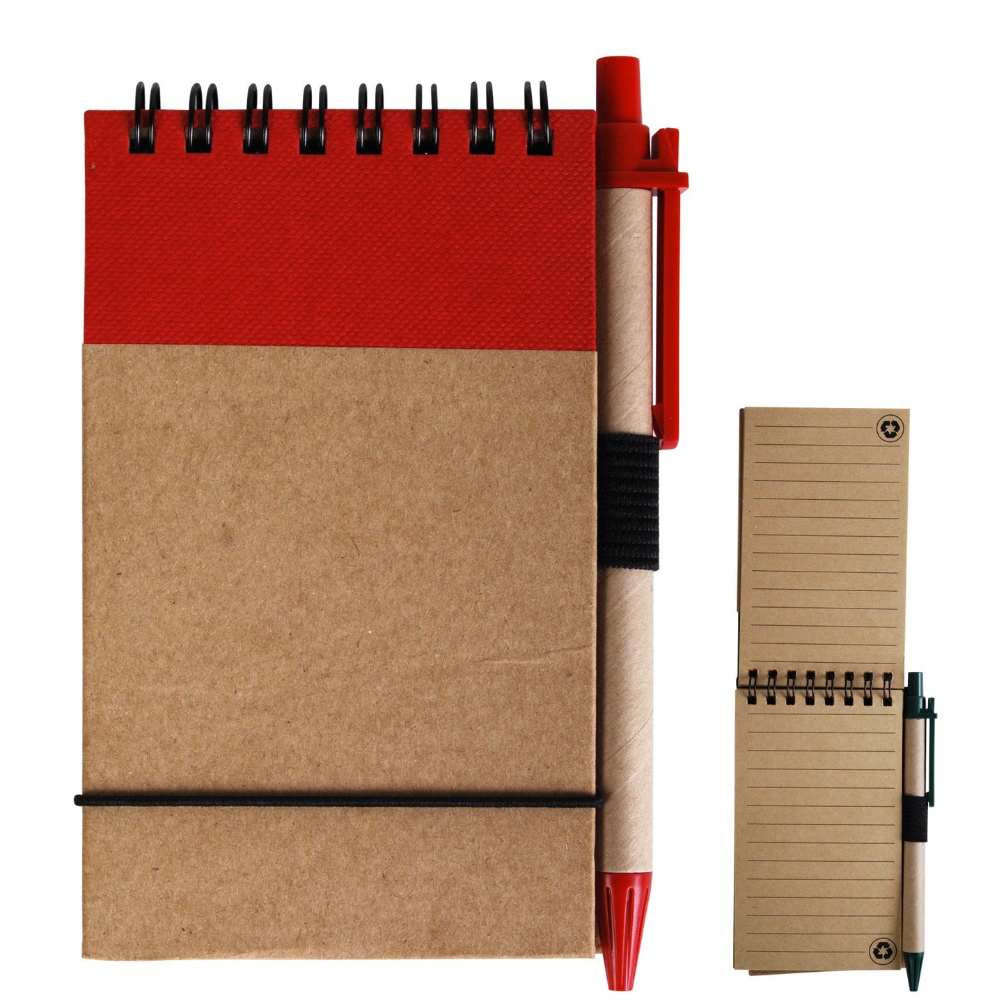 LL8334 Tradie Cardboard Notebook with Pen