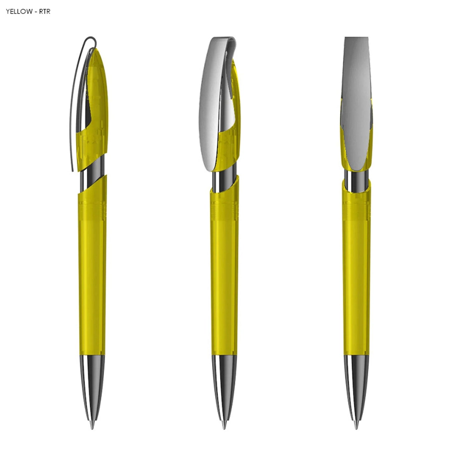 Rodeo MM Transparent Euro Pen - PrintaPromo