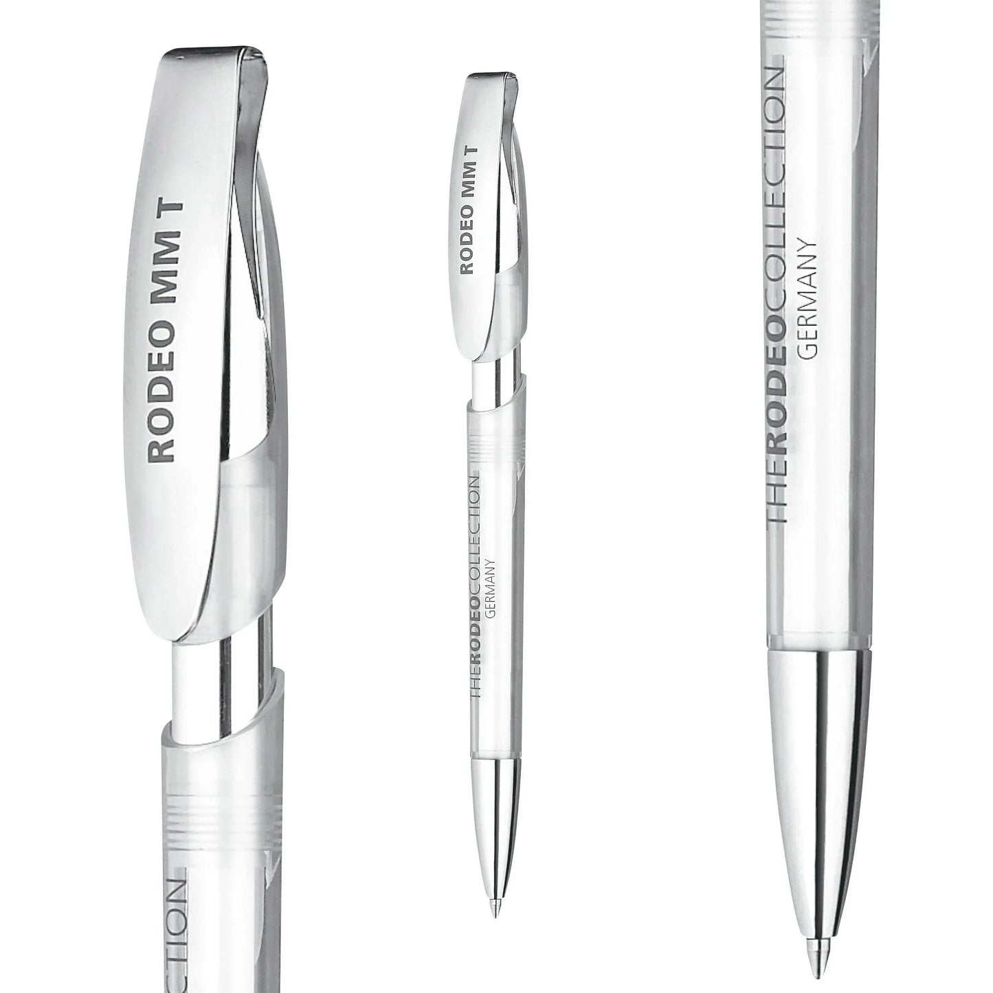 Rodeo MM Transparent Euro Pen - PrintaPromo