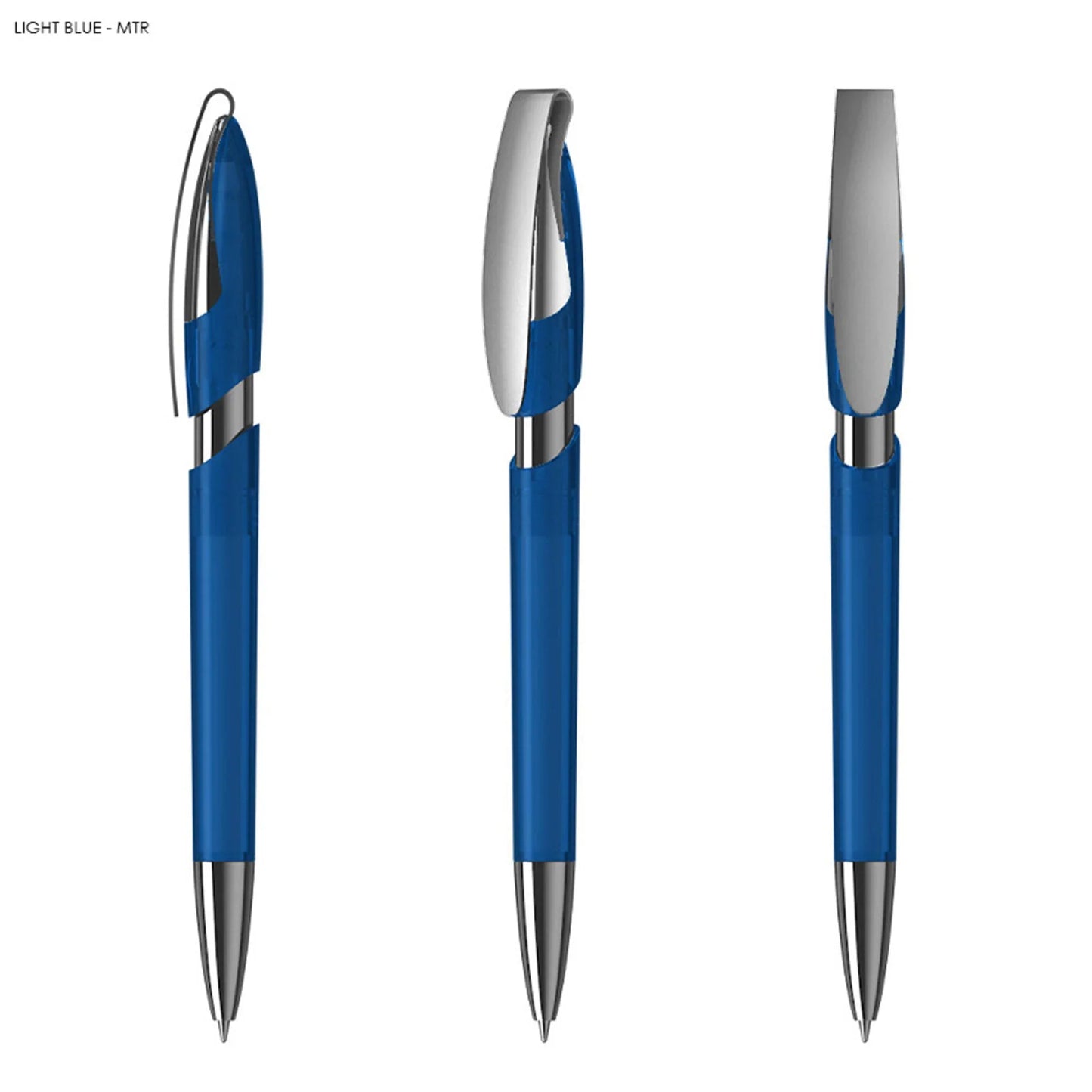 Rodeo MM Transparent Euro Pen - PrintaPromo