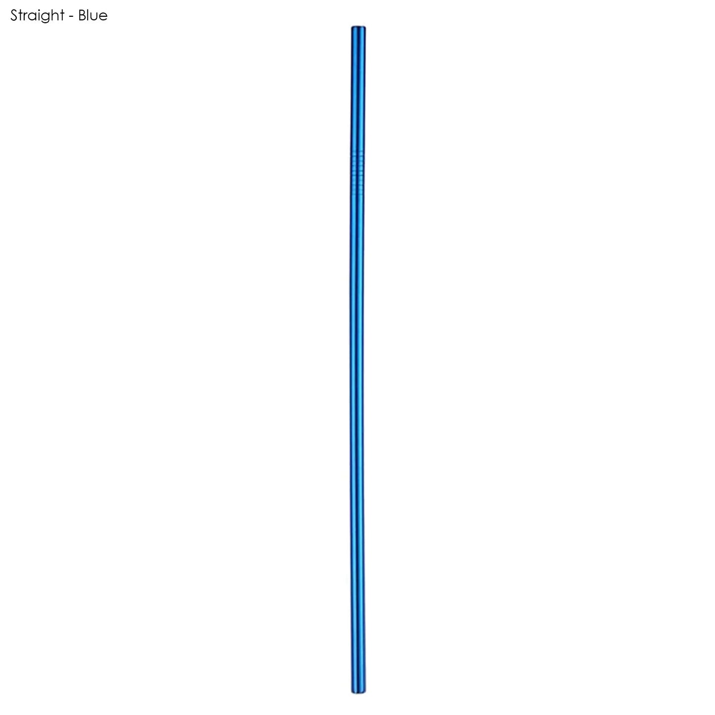 Stainless Steel Straw 6mm x 215mm - PrintaPromo