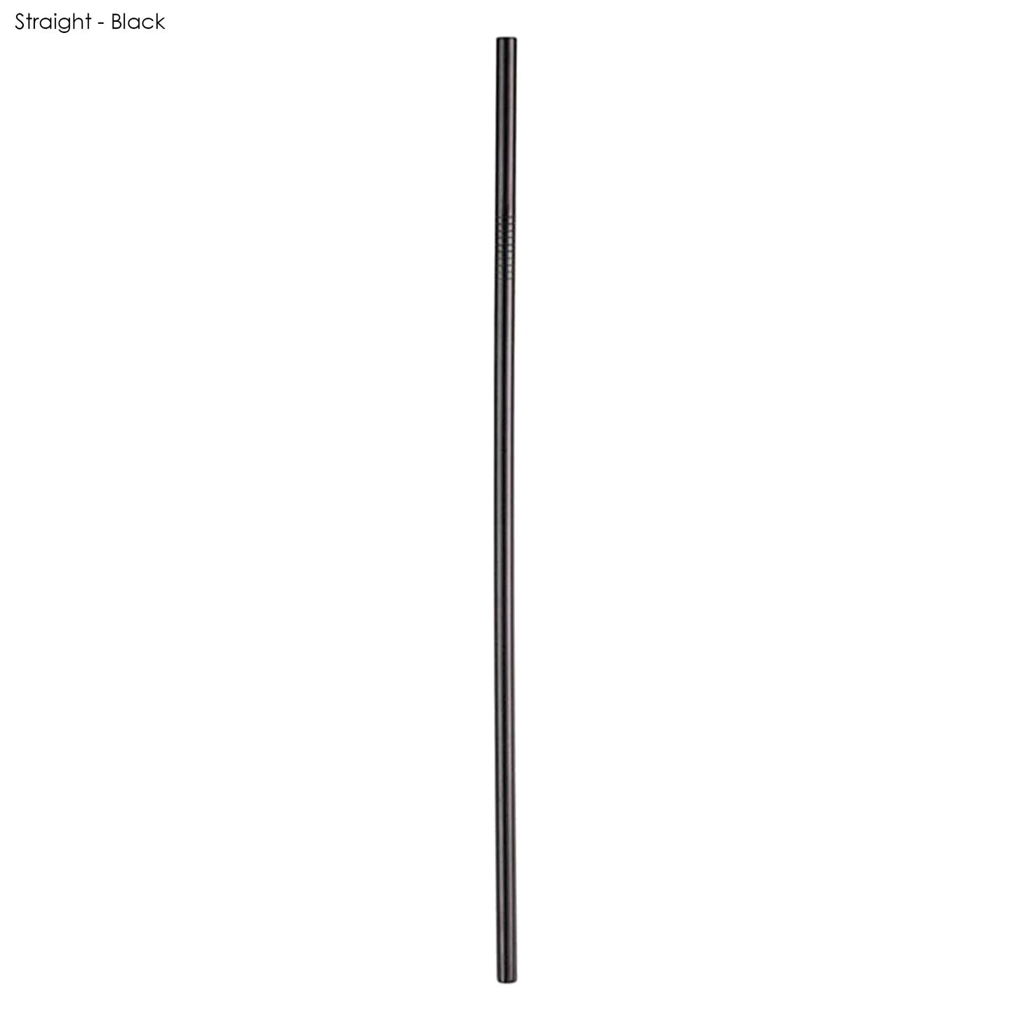 Stainless Steel Straw 6mm x 266mm - PrintaPromo