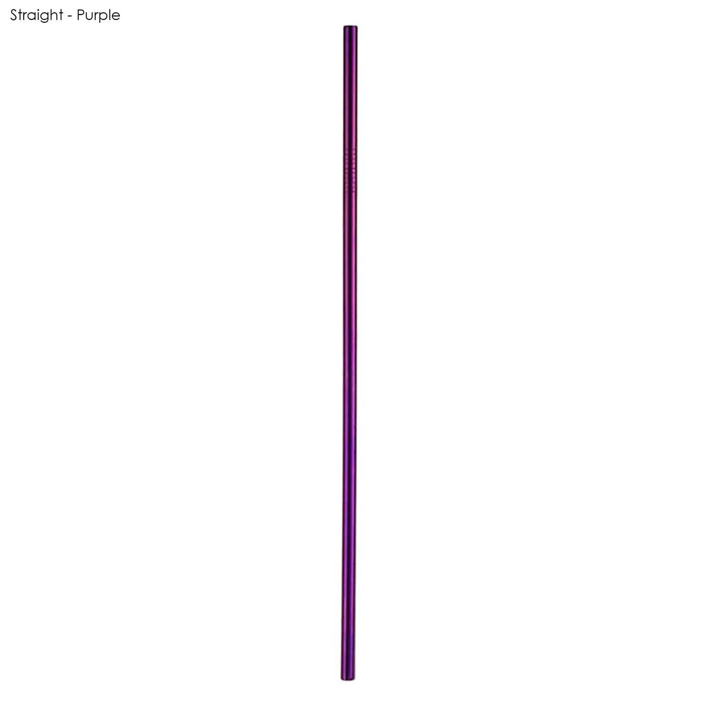 Stainless Steel Straw 6mm x 266mm - PrintaPromo