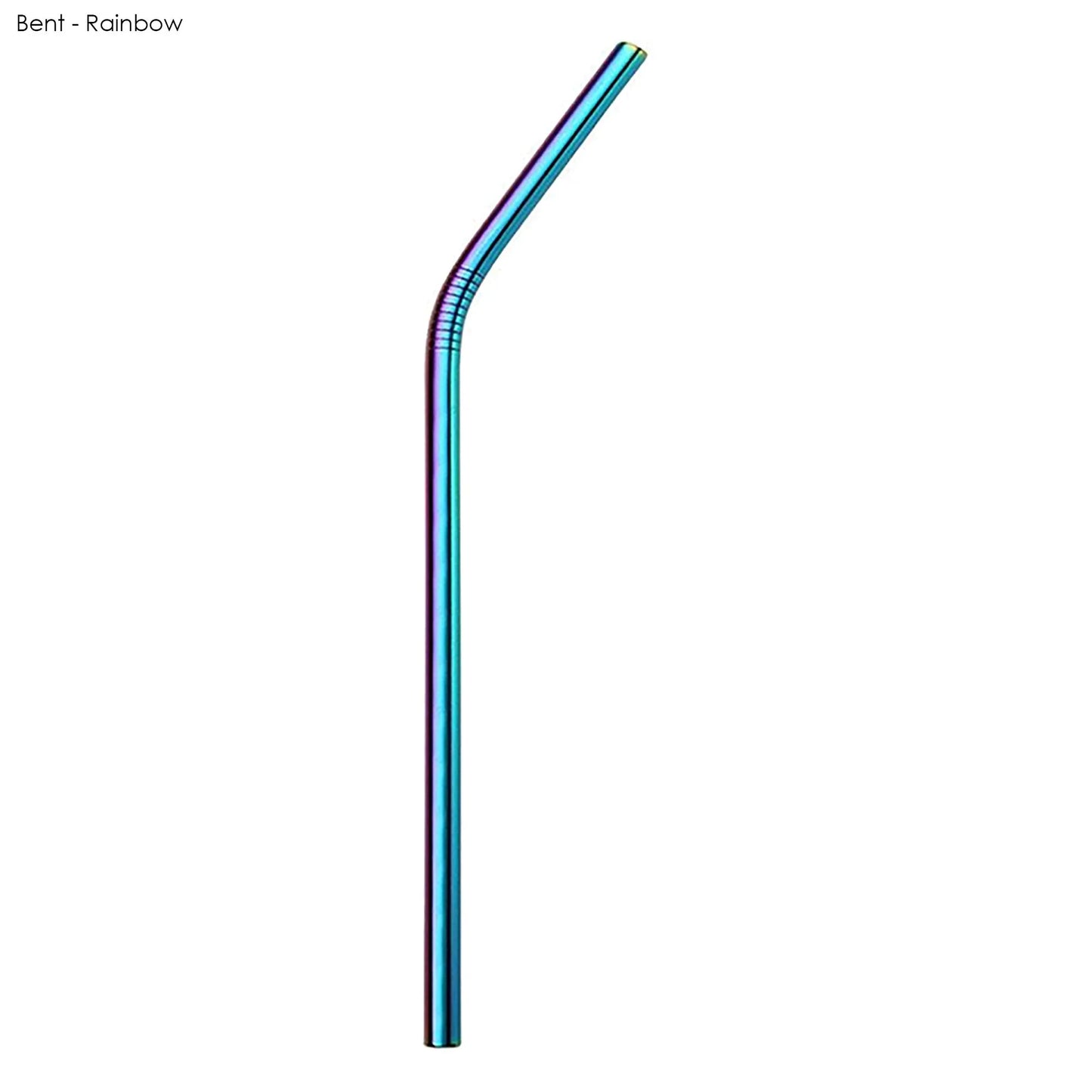 Stainless Steel Straw 8mm x 215mm - PrintaPromo