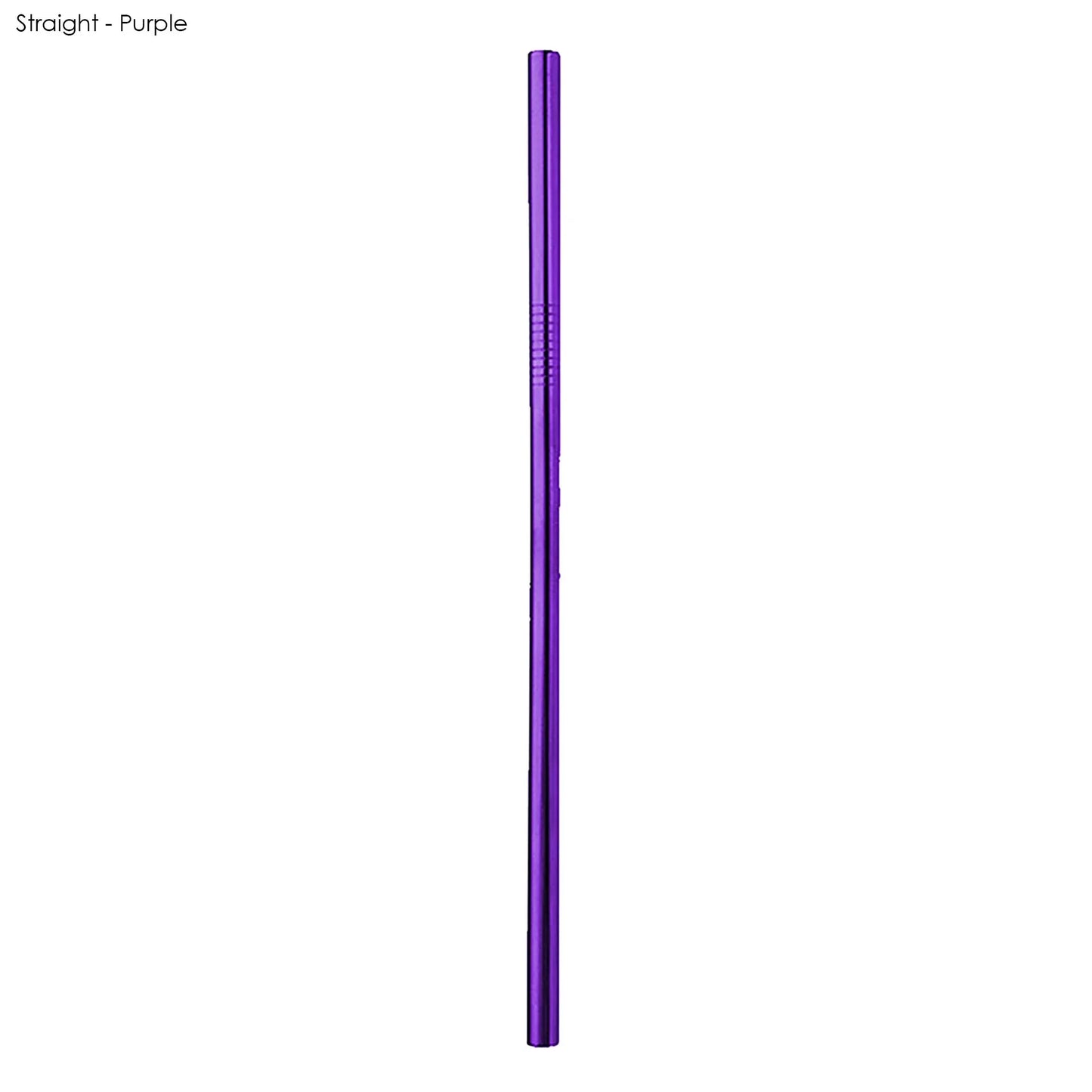 Stainless Steel Straw 8mm x 215mm - PrintaPromo