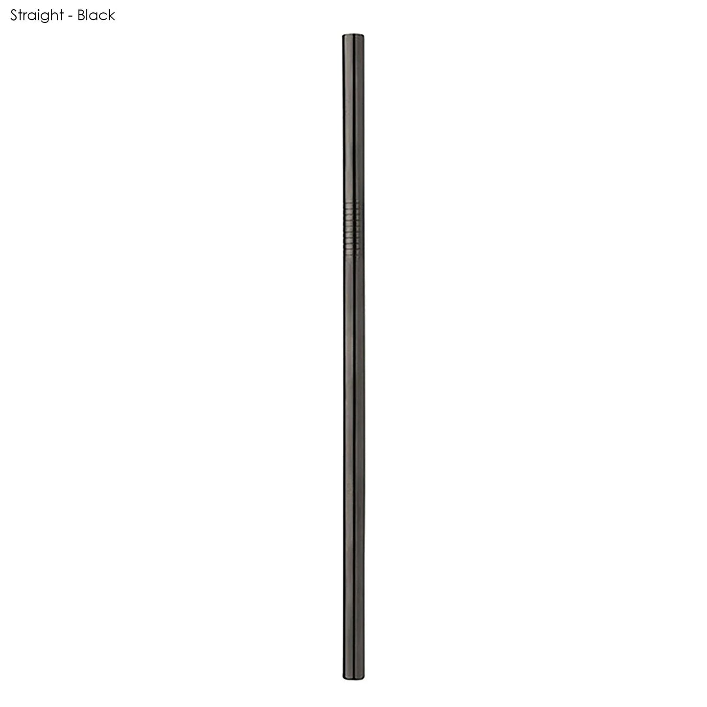 Stainless Steel Straw 8mm x 215mm - PrintaPromo