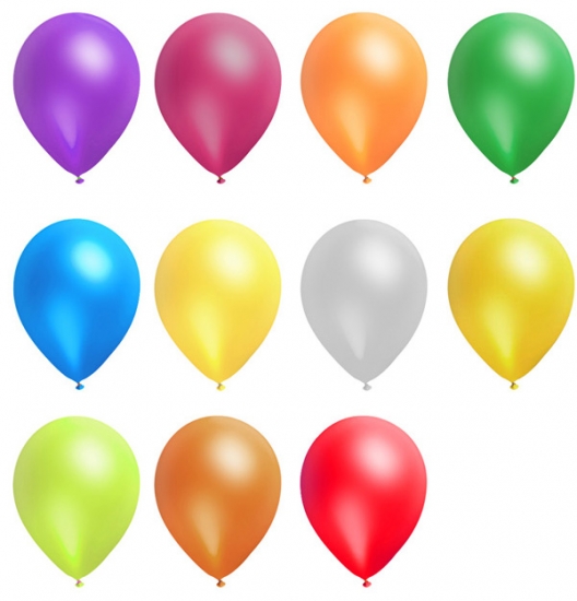 M30CM Metallic Promotional Printed Balloons - Click Image to Close
