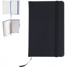 LL5099 Notebook with Elastic Closure and Expandable Pocket