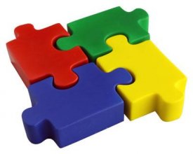 S162 Jigsaw Puzzle Stress Shape