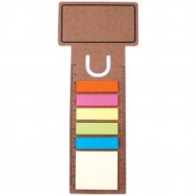 LL8868 Business Card Bookmark / Ruler with Noteflags