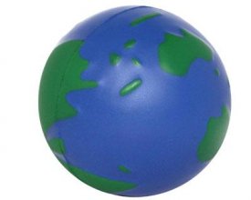 S21 Earth Globe Stress Ball