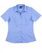 BS07S Executive Lady Short Sleeve Business Shirt