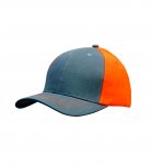 4001 Brushed Heavy Cotton Contrast Cap