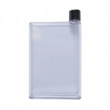LL6968 Transparent Flat Drink Bottle - 500ml