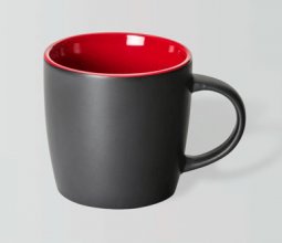 Boston Promotional Coffee Mug 330ml Matt Black