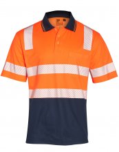 SW73 Unisex Truedry Biomotion SS Safety Polo