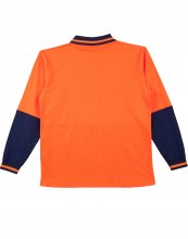 SW11 High Visibility Long Sleeve Safety Polo