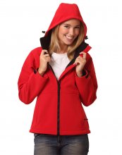 JK34 Ladies Aspen Softshell Hood Jacket