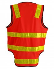 SW10A VIC Road Style Safety Vest, Zip
