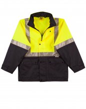 SW18a High Vis Two Tone Jacket with Reflective Tapes