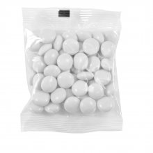 LL39440 Corporate Colour Choc Buttons in 50 Gram Cello Bag