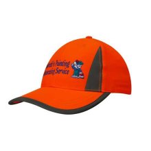 3029 Luminescent Safety Cap with Reflective Inserts and Trim