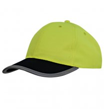 3021 Luminescent Safety Cap with Reflective Trim